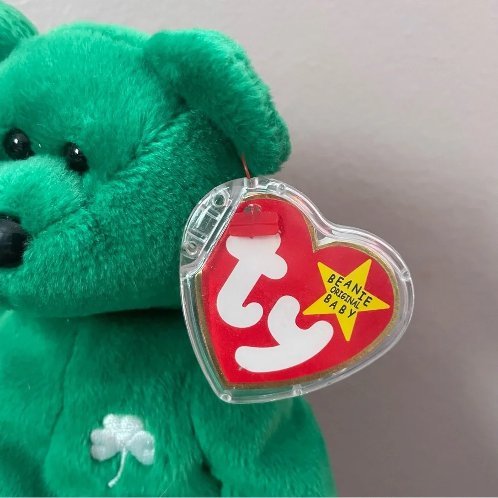 🍁TY Erin Beanie Baby Shamrock St. Patrick’s day bear